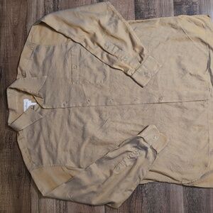 Ermenegildo Zegna Iridescent Color Shifting Long Sleeve Button Down Size XL